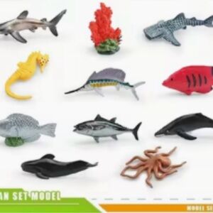 Sea creature figurines — mini